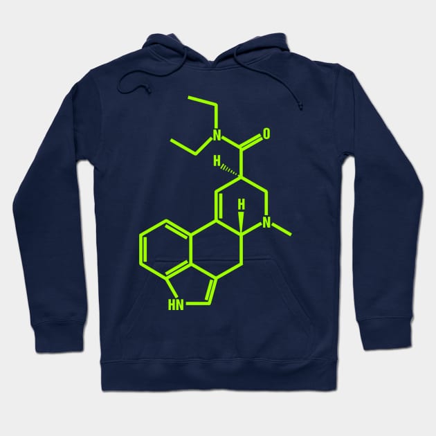 LSD Molecule Hoodie by GAz